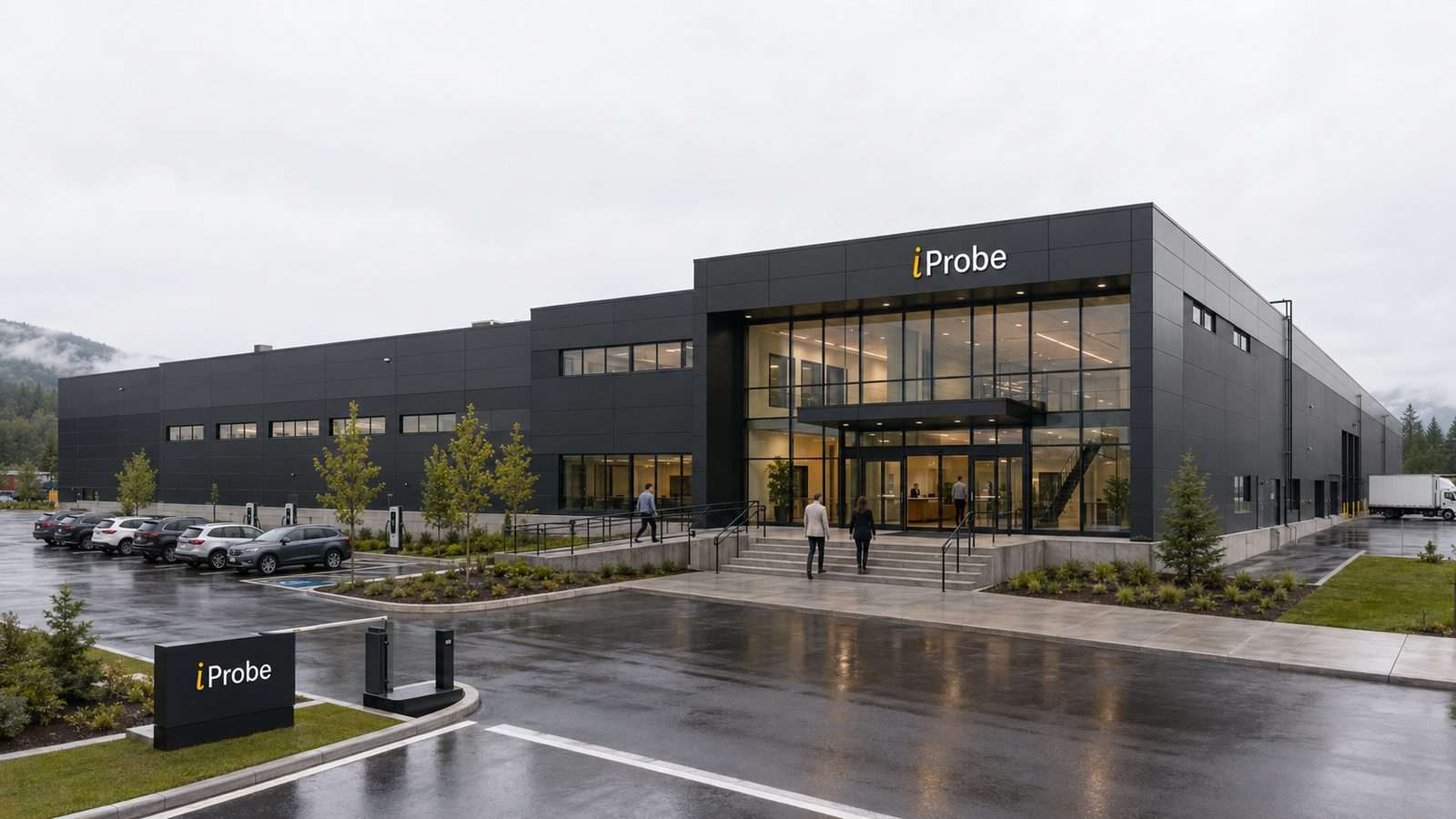ALEVA and iProbe medical-device manufacturing facility exterior